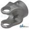 A & I Products Round Bore Implement Yoke (w/ Double Keyway & Set Screw) 3" x3" x3" A-806-0520 - alternate 1
